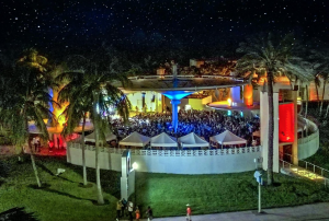 The Miami Takeover 2026 kickoff comedy and art event at the Miami Beach Bandshell