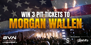 This is an image of our promotion of 3 Morgan wallen and Ella Langley pit tickets. You can enter by donating to Balanced Veterans Network.