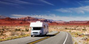 An RV on the Road