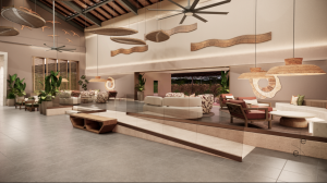 Emotions by Hodelpa's new lobby