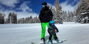 Isaac and Dani Snowboarding Park City, UT
