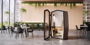 Kabin Performance Sanctuary provides privacy, peace, and productivity.