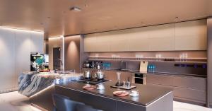 Fadior 304 stainless steel kitchen showroom in Foshan