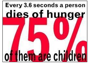 Every 3.6 Seconds A Person Dies Of Hunger. 75% Of Them Are Children. Our New Technologies And Our New, Different, Superior, Results-Proven Action Plan Will Solve World Food Shortages, Hunger, Starvation. (MarketingConsultantsGroup.com/tecnhology)