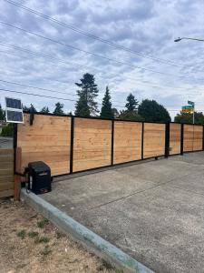 sliding gate installation by Interactive Gates in Auburn, WA