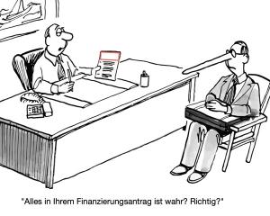 Investee wird beim Lügen ertappt