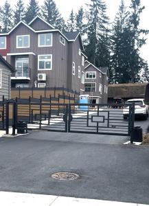 after electric gate installation in Orange County for HOA