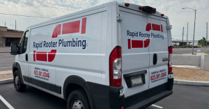 Rapid Rooter Plumbing and Air Van