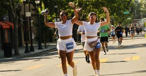 Runners enjoying the 2026 San Jose Half Marathon on May 31, 2026