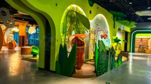 Custom STEM learning environment interactive exhibit developed by Zoomking for educational institutions