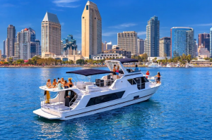 San Diego bachelorette party boat-
