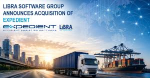 Global logistics network with truck and port