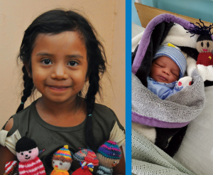 Children in Guatemala with Izzy Dolls