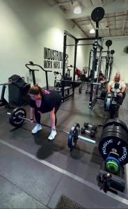  Just months after surviving a life-threatening cardiac event, Christa Richburg returned to Industrious Puyallup and eventually surpassed some of her pre-heart attack strength milestones, including setting a new personal record in the deadlift.