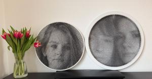 String Art Ring and Circle