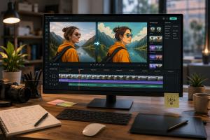 AI animation workflow hero image
