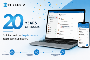 Brosix 20 years in service