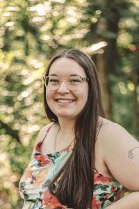 Portrait of Sarah Jaide, children’s author of Penny and Piper