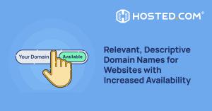 New domain extensions provide context while offering increased availability
