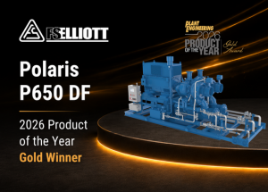Polaris® P650 DF Centrifugal Compressor Receives Plant Engineering 2026 Product of the Year Gold Award