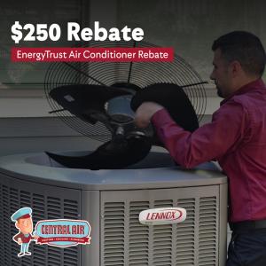 $250 Rebate – EnergyTrust Air Conditioner Rebate