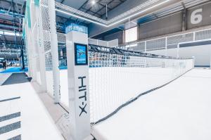  The world’s first padel court with white turf