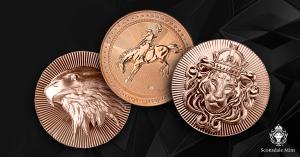 Scottsdale Mint Copper Rounds