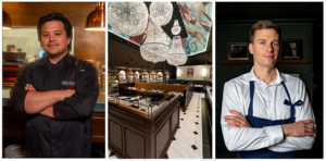 Chef Tayden Poha-Ellamar and Chef Tyler Vorce