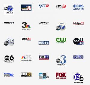 Snapshot of Stations Broadcasting in Advanced HDR by Technicolor