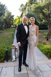 Roger & Lauren Dickson at the St. Helena Hospital Foundation Gala in Napa Valley