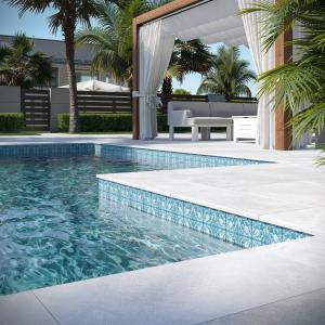 Maioliche 5, 6" x 6" - Porcelain Tile available at AquaBluMosaics.com