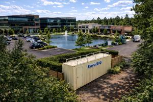 Packaged wastewater treatment system with DynaFlow Managed Water Service