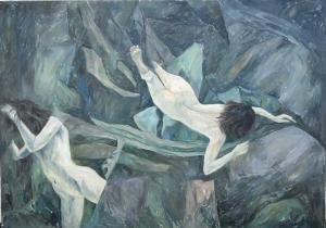 Into Quite Painting by Elena Von Kohn