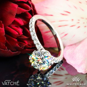 Vatche Charis Pave Diamond Engagement Ring from Whiteflash