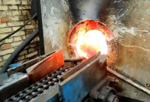 steel billet induction heating furnace-billet heating furnace with induction-copper billet heating system