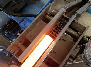 automatic metal induction forging heater-Induction billet heating system-Induction Billet Heater-Extrusion Billet Heaters