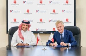 Mohammed Almoayyed – Chairman of Y. K. Almoayyed & Sons Group with James Brooks-Ward - Chairman of the Royal Bahrain Concours