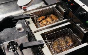 High oleic sunflower oil for deep frying