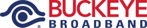 Buckeye Broadband logo, a telecommunications and broadband provider serving Toledo, Southeast Michigan, and Erie County.