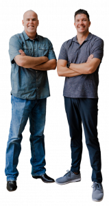 Brandon Thompson and Jonathan Beaulieu of Helen Thompson Media, agency of record for WB Liquors
