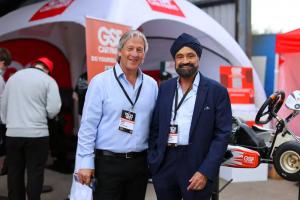 GSF Car Parts Founder Sukhpal Singh Ahluwalia and CEO Steve Horne attending TechFest North 2026 in Newcastle.