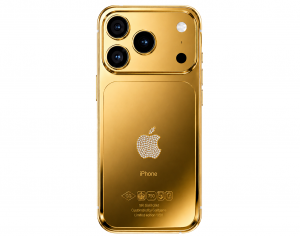  Apple 50-Year Innovation Edition luxury gold iPhone by Goldgenie celebrating 50 years of Apple innovation and technological progress