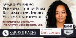 Casie personal injury and pedestrian accident trial lawyer in Seattle Washington.