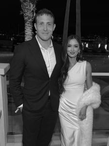 Dr. Anthony Chaffee, MD and his fiancée, Elle Marie at the sHEALed Afterparty