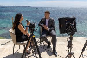 Dr. Anthony Chaffee interview with Mirit Moon at the Podcast Villa on the French Riviera