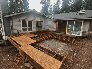 Deck Renovation Before