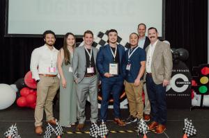 The Amplified Renovations team at the Portland Business Journal's 2026 Fastest Growing Private 100 Companies Awards Ceremony, held June 4 at the Hilton Portland Downtown.