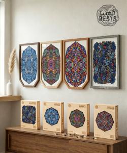 Kaleidoscopic Art Meets Premium Puzzles