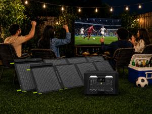 portable power station for watch party