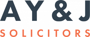 A Y & J Solicitors logo, UK immigration law firm based in London